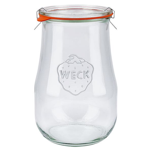 Frasco tulipa de 1750ml completo WECK RR100
