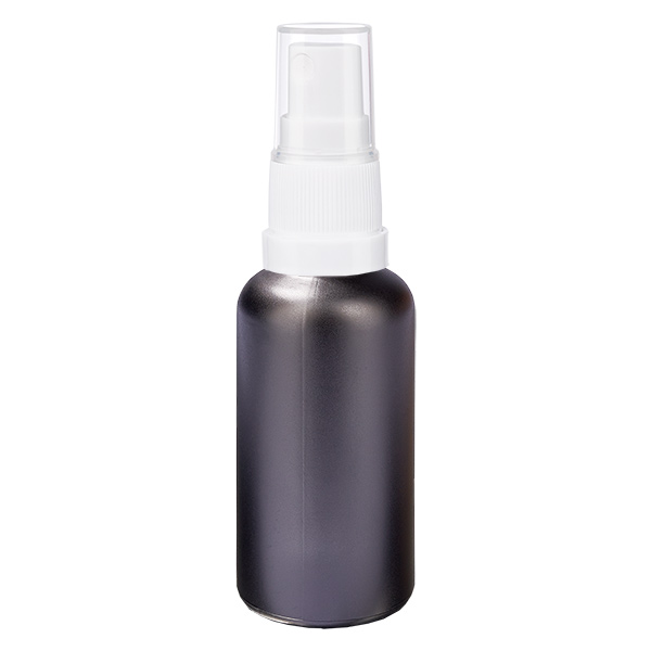 Frasco spray de 50ml com tampa branca BlackLine UT18/50