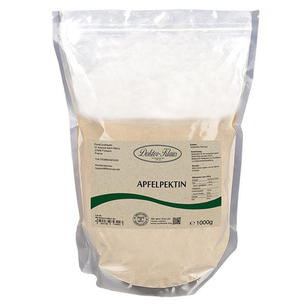 1000g de pectina de maçã Doktor-Klaus embalagem(ns) a granel