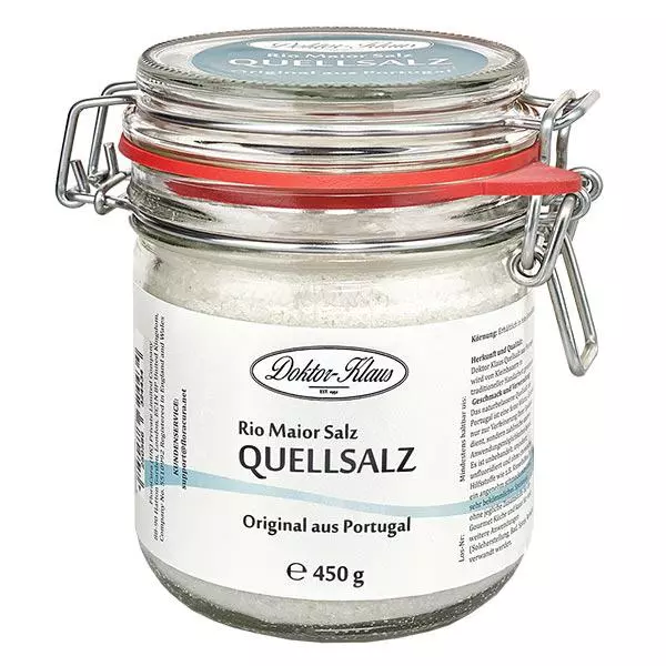 Sal de primavera (Rio Maior) de Portugal 450g Doktor-Klaus Sal de primavera (Rio Maior) de Portugal 450g Doktor-Klaus