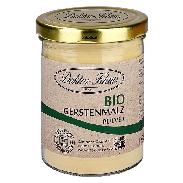 Malte de cevada em pó biológico 230g Doktor-Klaus noWaste Malte de cevada em pó biológico 230g Doktor-Klaus noWaste