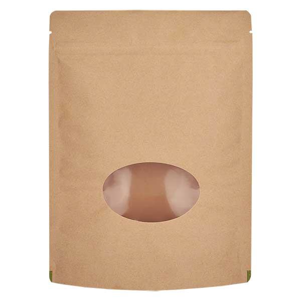 Saco de fundo extra forte com janela 160x230mm Saco de fundo extra forte com janela 160x230mm
