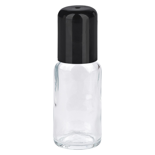 Frasco de 20 ml preto com tampa standard ClearLine UT18/20 Frasco de 20 ml preto com tampa standard ClearLine UT18/20