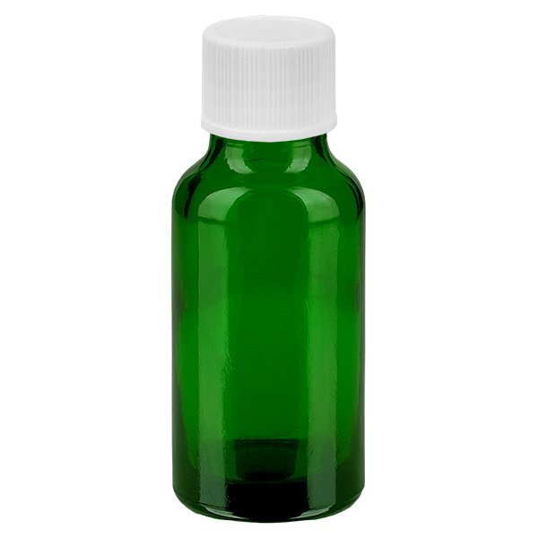 Frasco de 20 ml com tampa de rosca de 11 mm branco Standard GreenLine UT18/20