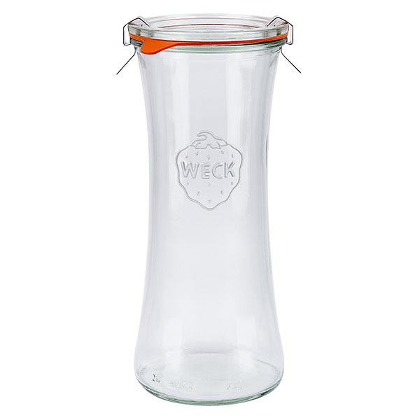 Frasco de charcutaria de 700ml completo WECK RR80