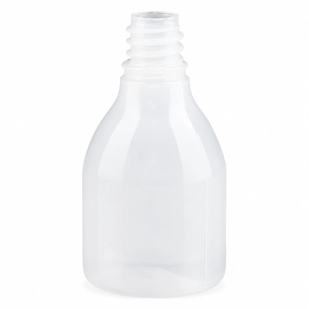 30ml Laborflasche Enghals ohne Verschluss Frasco de laboratório de 30 ml, de gargalo estreito, transparente, sem tampa de plástico
