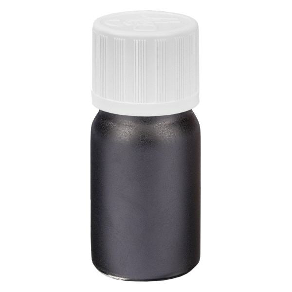 Frasco de 5 ml com tampa de rosca de 11 mm branco padrão resistente a crianças BlackLine UT18/5