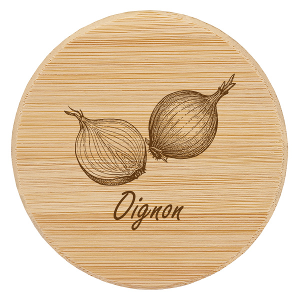 Boina em tecido "Oignon" para WECK RR60