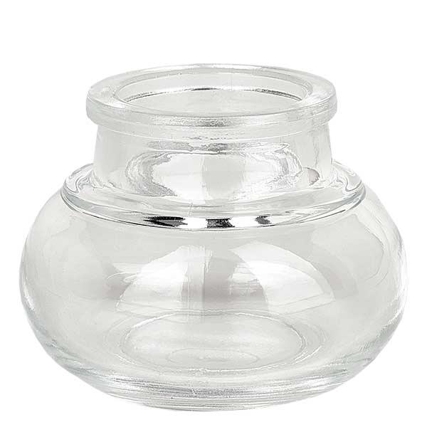 Belly 40ml transparente, abertura 27mm sem rolha 27.5/31.5 Belly 40ml transparente, abertura 27mm sem rolha 27.5/31.5
