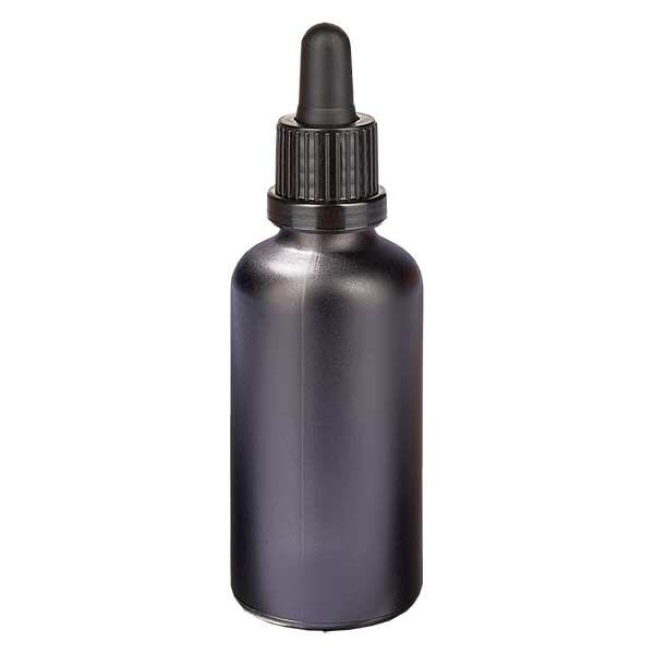 Frasco pipeta de 50ml com fecho inviolável BlackLine UT18/50 Frasco pipeta de 50ml com fecho inviolável BlackLine UT18/50