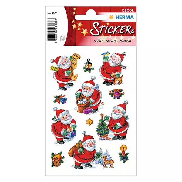 Autocolante "Pai Natal 2" (36 autocolantes)