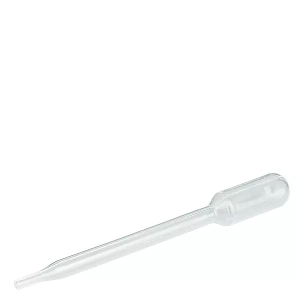 Pipeta de transferência de 1 ml (87x10mm) sem graduação