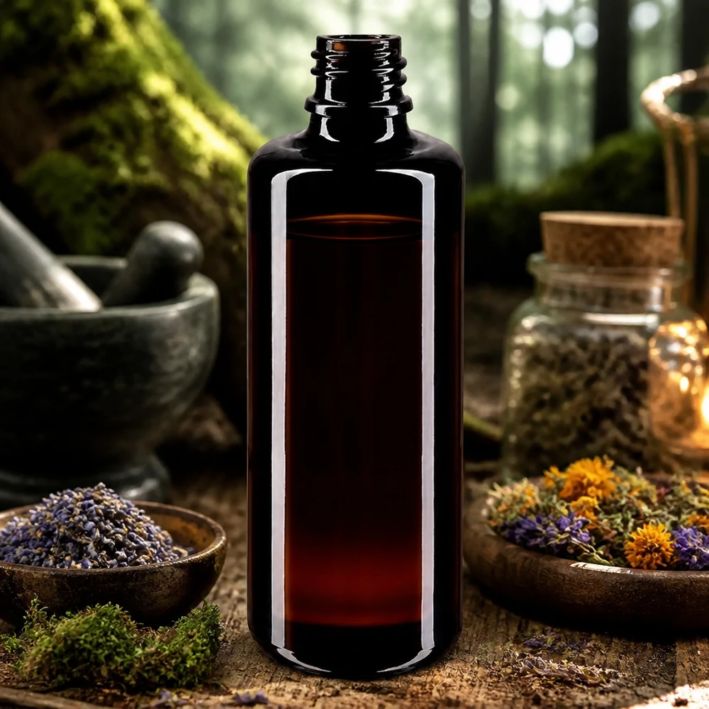 Frasco de vidro violeta 100ml DIN 18 (Mironglas) Frasco conta-gotas Orion de 100 ml de alta qualidade em vidro violeta Miron para aromaterapia e cosméticos naturais