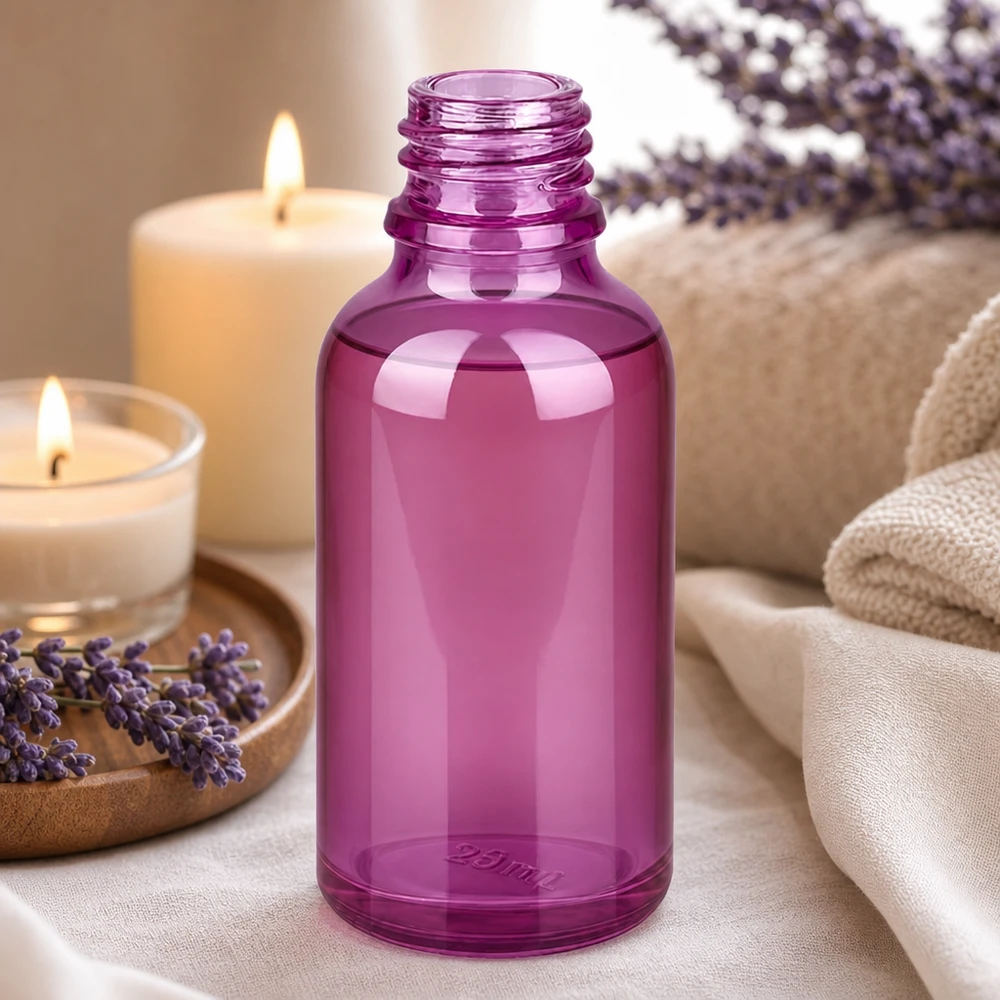 Frasco de farmácia PurpleLine 30ml com tampa de rosca prática UT18/30 para uma dosagem fácil