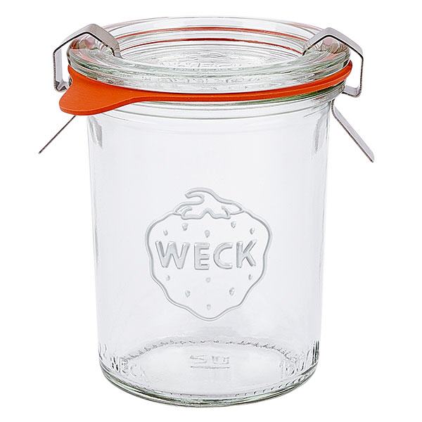 Copos de vidro de 160ml completos WECK RR60