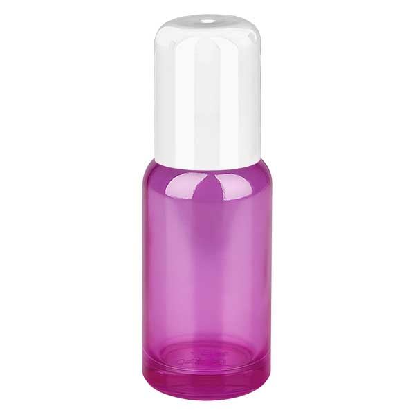 Frasco roll-on de 20 ml branco padrão PurpleLine UT18/20