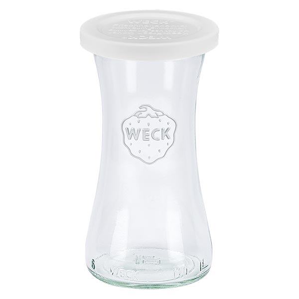 Frasco para charcutaria de 100ml com tampa fresca WECK RR40