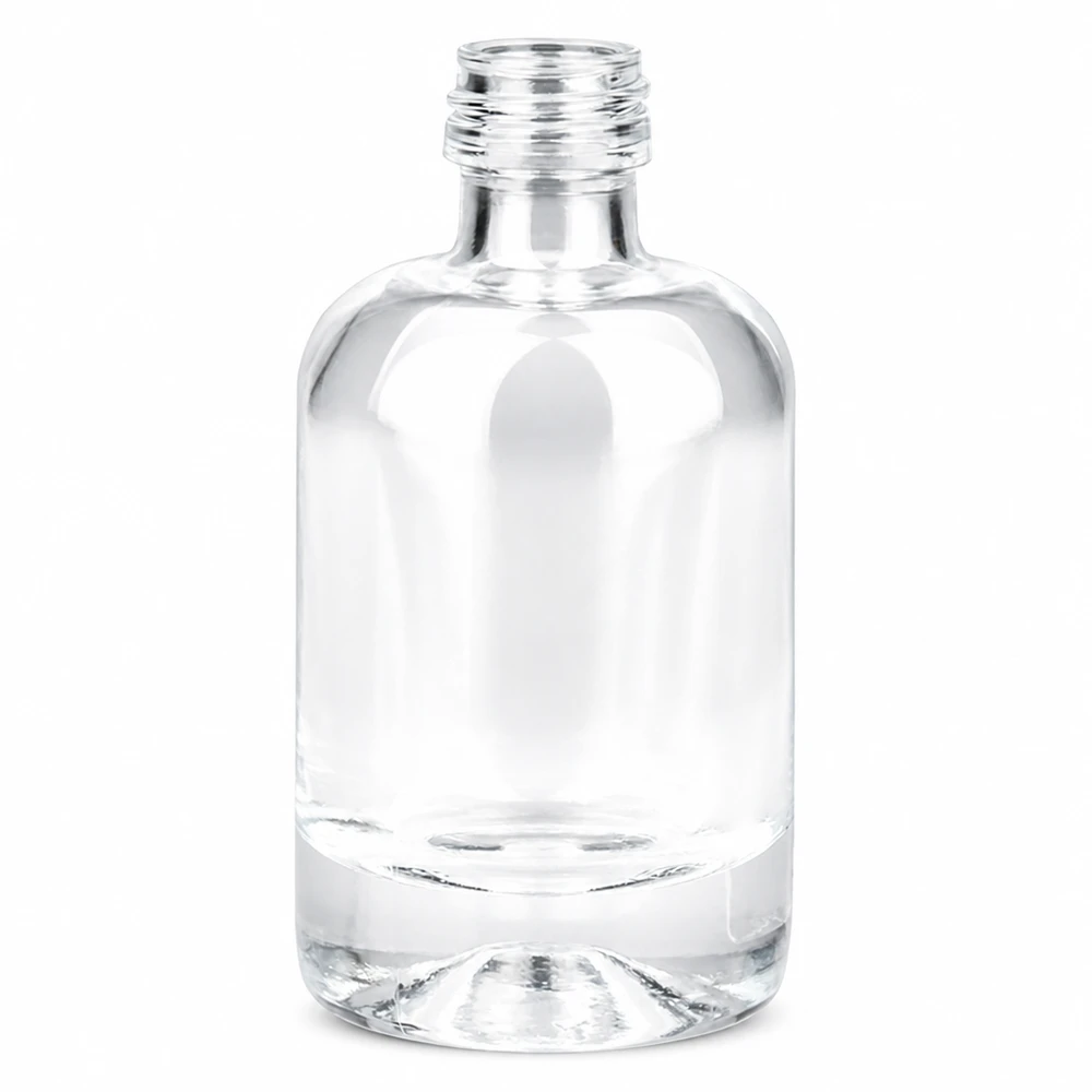 40ml Glasflasche "Sara" ohne Schraubverschluss UNiTWIST Frasco de vidro de 40 ml Sara transparente sem tampa de rosca Frasco de cosméticos UNiTWIST vazio