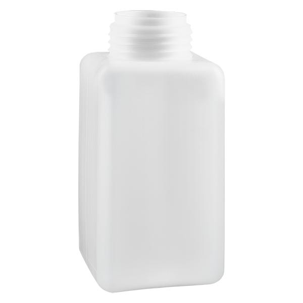 Frasco para produtos químicos 1500ml, gargalo largo em PE-HD, cor natural, GL 65
