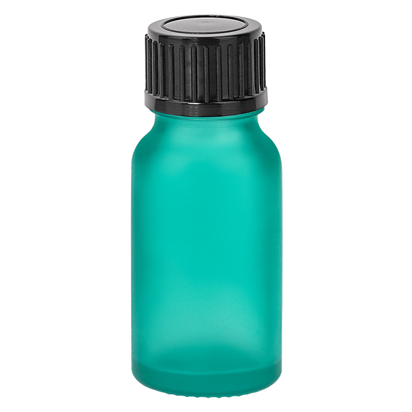 Frasco de 10 ml com tampa de rosca de 11 mm preta Standard GreenLine UT18/10