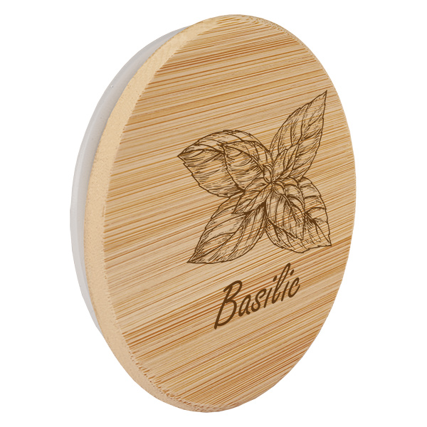 Cobertura em madeira "Basilic" para WECK RR60 Cobertura em madeira "Basilic" para WECK RR60