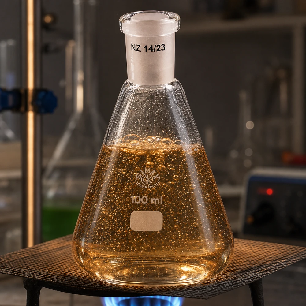 Erlenmeyer 100ml com junta esmerilada standard (14/23)