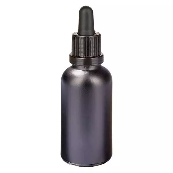 Frasco pipeta de 30ml com fecho inviolável BlackLine UT18/30 Frasco pipeta de 30ml com fecho inviolável BlackLine UT18/30