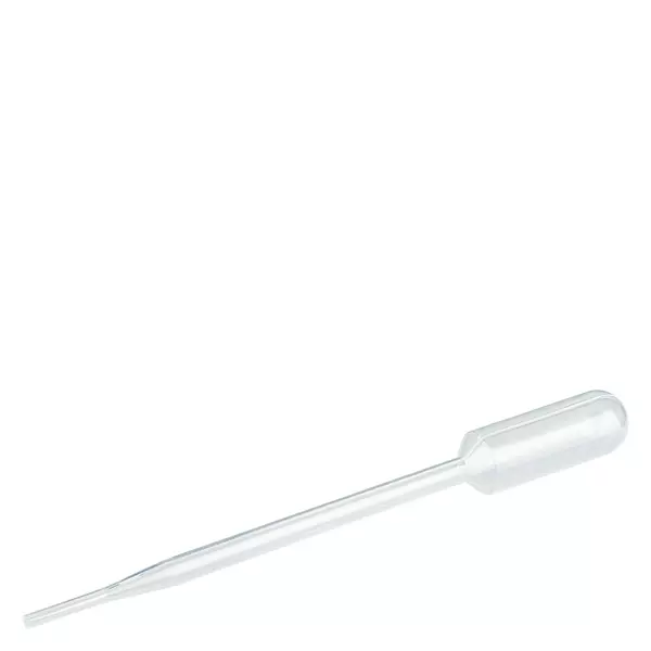 Pipeta de transferência de 6ml (152x15mm) sem graduação