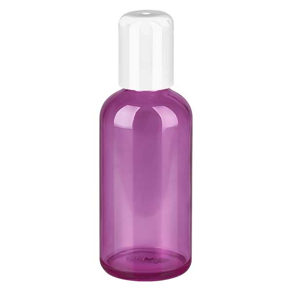 Frasco roll-on de 100ml branco padrão PurpleLine UT18/100