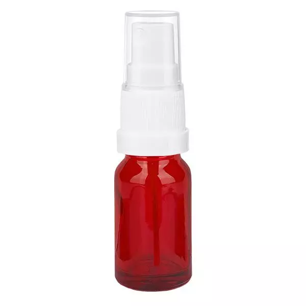 Frasco spray de 10ml com tampa branca RedLine UT18/10 UNiTWIST Frasco spray de 10ml com tampa branca RedLine UT18/10 UNiTWIST