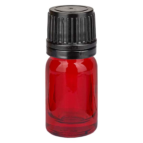 Frasco conta-gotas de 5 ml com tampa inviolável de 1 mm RedLine UT18/5 UNiTWIST