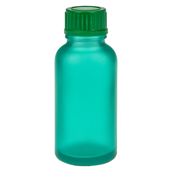 Frasco de 30 ml com tampa de rosca de 11 mm verde Standard GreenLine UT18/30