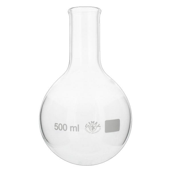 Balão de fundo redondo 500ml com gargalo estreito Balão de fundo redondo 500ml com gargalo estreito