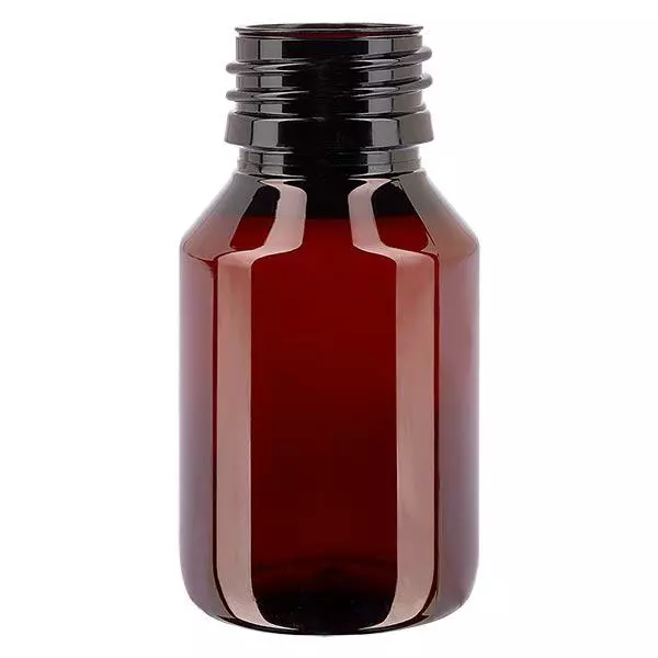 Frasco PET 50ml PP28 sem tampa Frasco PET 50ml PP28 sem tampa