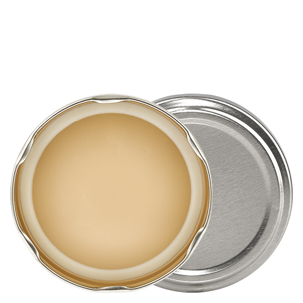 Tampa BasicSeal de 82 mm prateada (TO82) UNiTWIST Tampa BasicSeal de 82 mm prateada (TO82) UNiTWIST
