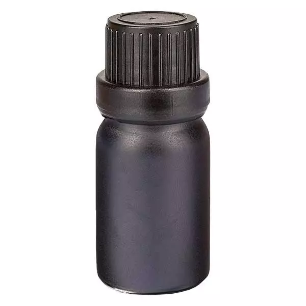 Frasco conta-gotas de 5 ml com fecho inviolável de 2 mm BlackLine UT18/5 Frasco conta-gotas de 5 ml com fecho inviolável de 2 mm BlackLine UT18/5