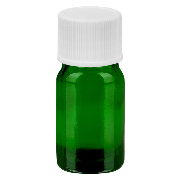 Frasco de 5 ml com tampa de rosca de 11 mm branco Standard GreenLine UT18/5