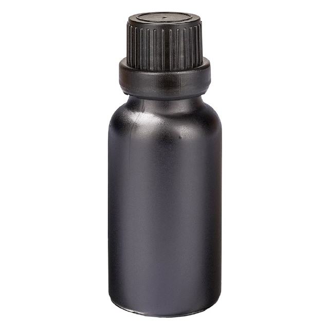 Frasco de 20ml com tampa de rosca de 11mm com fecho inviolável BlackLine UT18/20 Frasco de 20ml com tampa de rosca de 11mm com fecho inviolável BlackLine UT18/20