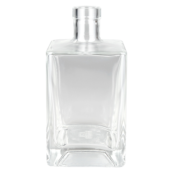 700ml Glasflasche "Gali" ohne Verschluss UNiTWIST® Garrafa de vidro de 700 ml Ben sem tampa UNiTWIST garrafa de bebidas espirituosas retangular transparente vazia