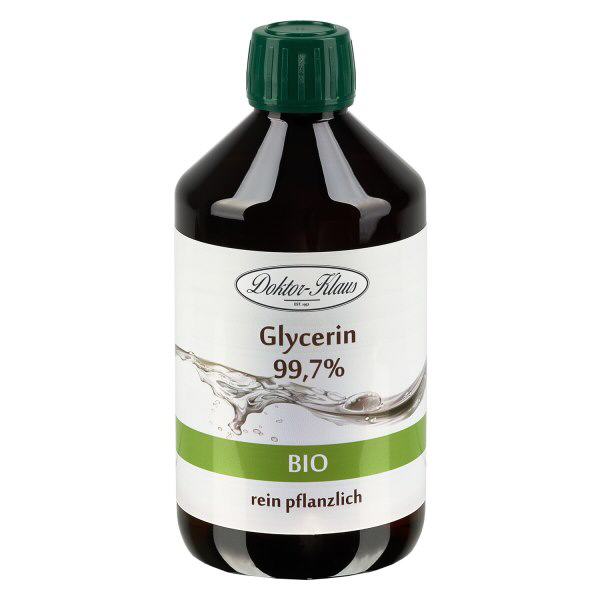 Glicerina orgânica (99,7%) 500 ml Doktor-Klaus Glicerina orgânica (99,7%) 500 ml Doktor-Klaus