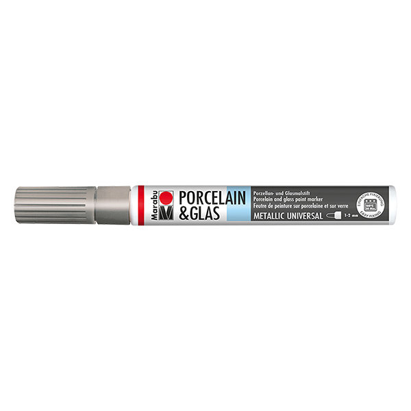 Giz de cera prata 1-2mm para vidro/porcelana Giz de cera prata 1-2mm para vidro/porcelana