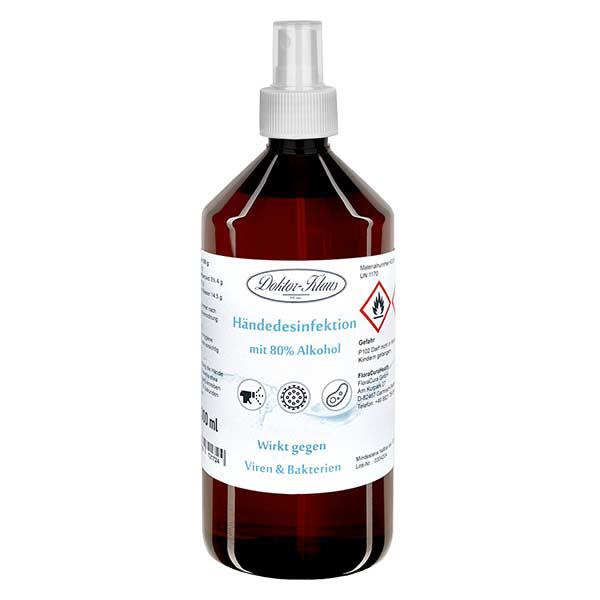 Spray desinfetante para as mãos 1000ml Doktor-Klaus Spray desinfetante para as mãos 1000ml Doktor-Klaus