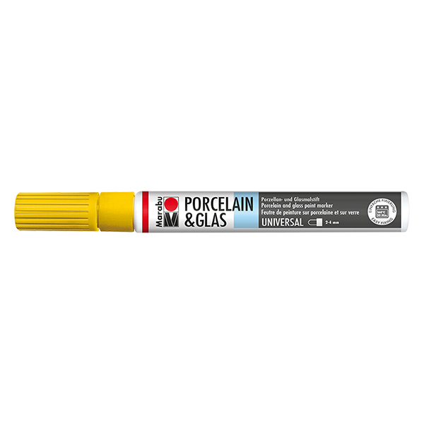 Lápis de cor amarelo sol 2-4mm para vidro/porcelana Lápis de cor amarelo sol 2-4mm para vidro/porcelana