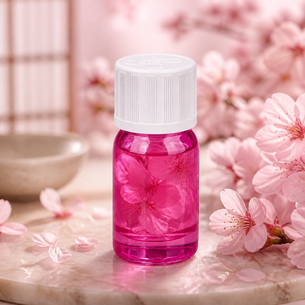 Frasco elegante de 5 ml com tampa padrão de 11 mm em violeta brilhante para aplicações profissionais