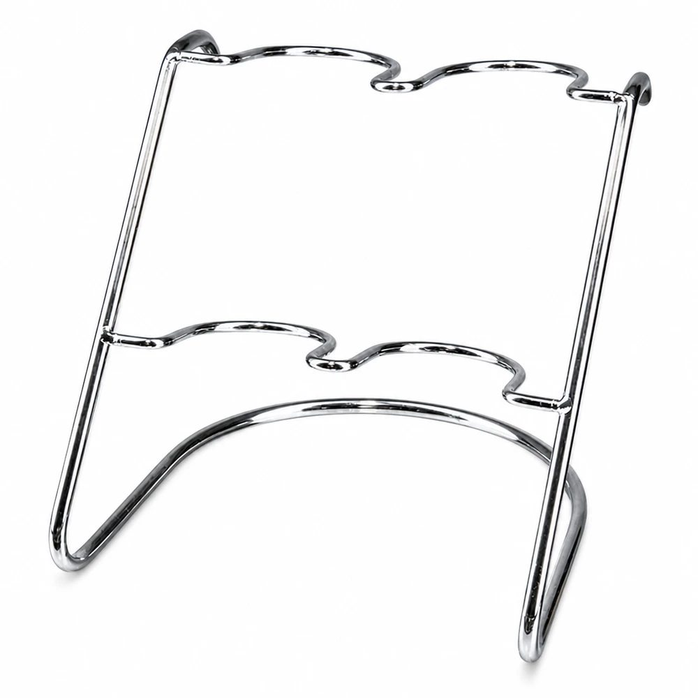 Suporte para copos Flato4 em aço cromado para 4 copos WECK - suporte de copos elegante para cozinha e mesa