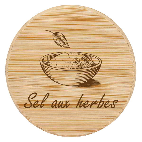 Bois "Sel aux herbes" para WECK RR60 Bois "Sel aux herbes" para WECK RR60
