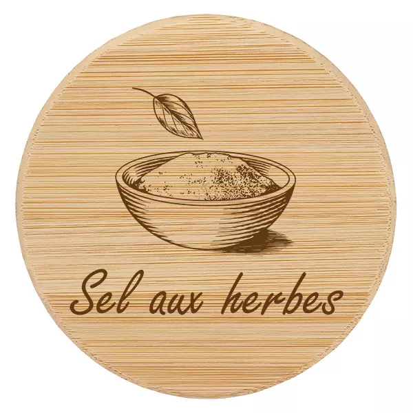 Bois "Sel aux herbes" para WECK RR60 Bois "Sel aux herbes" para WECK RR60