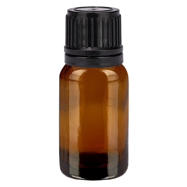 Frasco de 10 ml (globule) 3mm GR s. OV CastanhoL. UT18/10