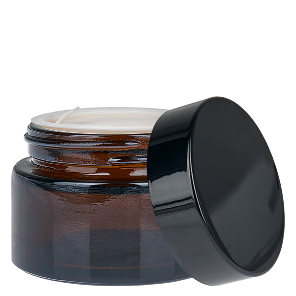 Frasco de vidro 30ml castanho com tampa de baquelite preta UNiTWIST Frasco de vidro 30ml castanho com tampa de baquelite preta UNiTWIST