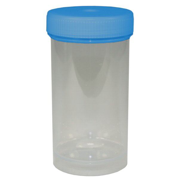 Frasco de plástico universal (recipiente patogénico) 100ml Frasco de plástico universal (recipiente patogénico) 100ml